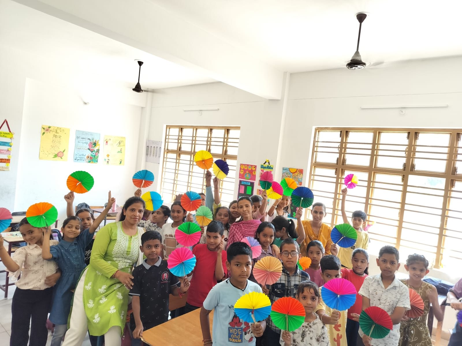 Art and craft at Amar Boond Academy